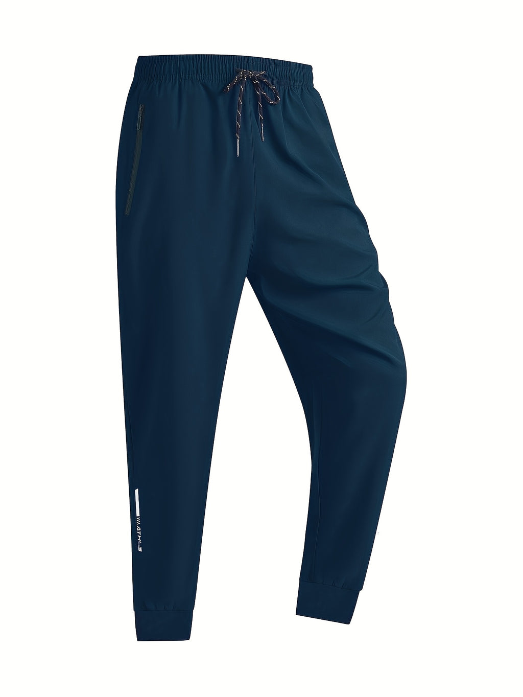 1pc Men's Sports Sweat-Wicking Quick-Dry Pants, Thin Casual Jogging Trousers for Spring And Summer, Breathable, Comfortable And Versatile Long Pants, Suitable for Fitness/Training/Running/Gifting