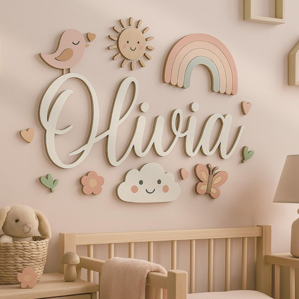 1pc Custom Name, Customizable Nameplate, Personalized Wall Art, Unique Gift, Classic Home Decor Sign, Wall Decor