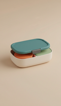 Kids' silicone bento lunchbox